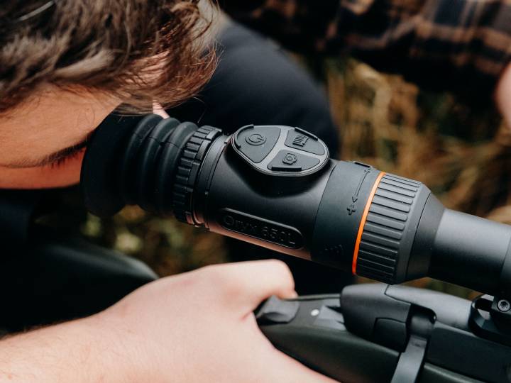 Ottica termica da puntamento ORYX-L con telemetro LRF - ThermTec Italia